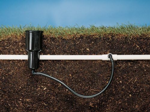Rain Bird SWGP24INS EZ Pipe Flexible Swing Pipe, 2' Length (Pack of 2)