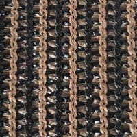 Eden's Decor Straight Flat-Edged Sun Shade Sail Rectangular 4' x 16' Brown UV-Blocking Outdoor Canopy Fabric Cloth Awning for Pergola Patio Garden Backyard Custom Size