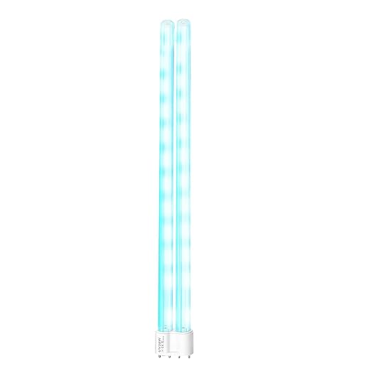 UV Light Sanitizer Replacement Light Bulb with Ozone,38W UV Light Bulb,UVC Home Disinfection Device Light Bulb,1 Count