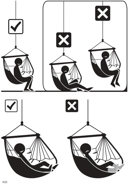 LA SIESTA® - Large Comfort Domingo Hammock Swing Chair & CasaMount - Weather & Tear Resistant Hanging Chair - Outdoor Indoor Hammock Chair w/Suspension Kit for Walls Ceilings Square Beams - Lime