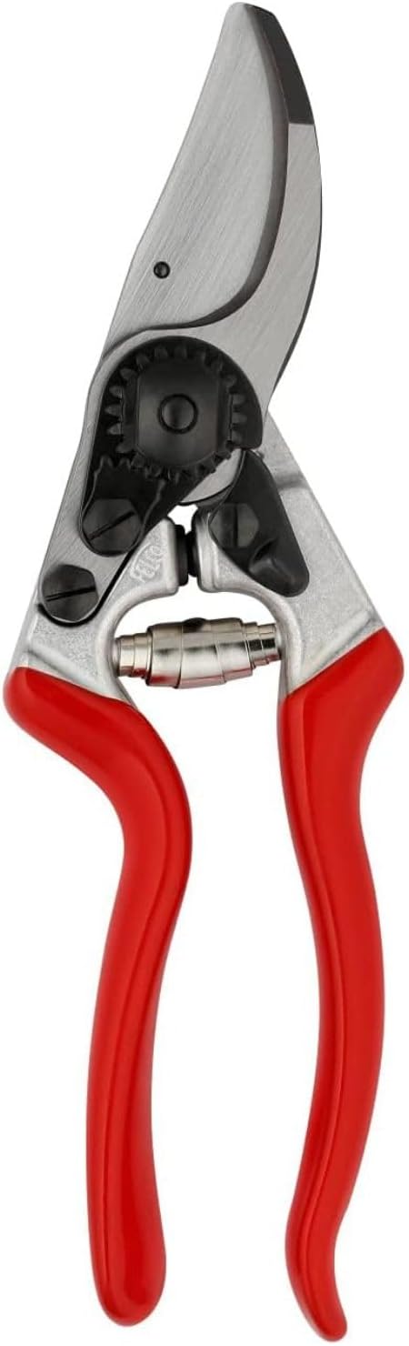 Felco F9 Pruning Shears –11" Swiss-Made Left-Handed Garden Clippers with 1" Cutting Capacity | Hand Pruners for Gardening | Garden Tool Cutter with Precision Bypass Blade, Forged Aluminum Handles