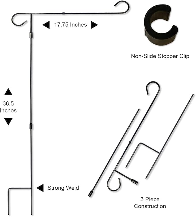 College Flags & Banners Co. Ducks Garden Banner Flag with Flag Pole Stand Set