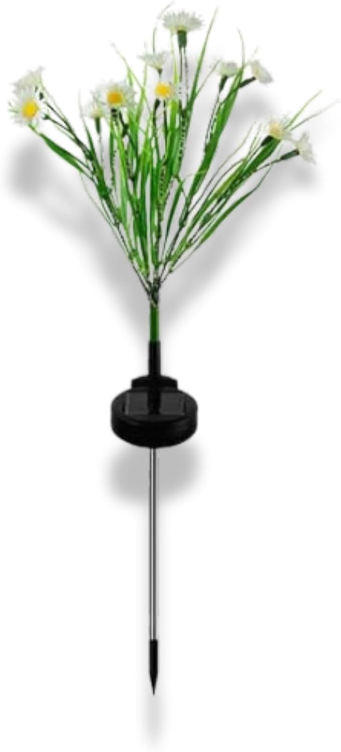 Garden Lights - Solar Outdoor Lights for Garden Decorations, Waterproof & Decorative Stake Flowers for Yard & Patio, Solar Powered Light Flowers for Christmas Decor