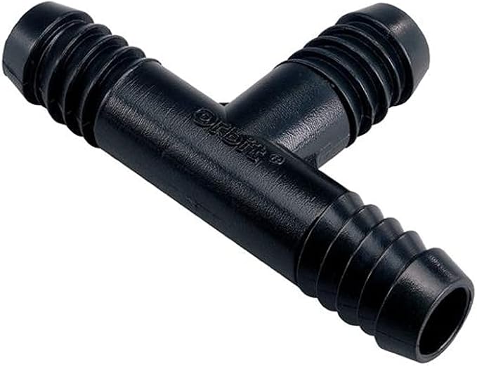 Orbit 94350 Pack 1/2 Inch Funny Pipe Tee, Sprinkler 3-Pack