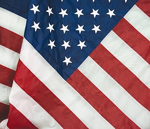 FlagSource FMAA Certified PolyExtra Polyester American Flag with Embroidered Stars and Sewn Stripes, Made in The USA, 3x5'