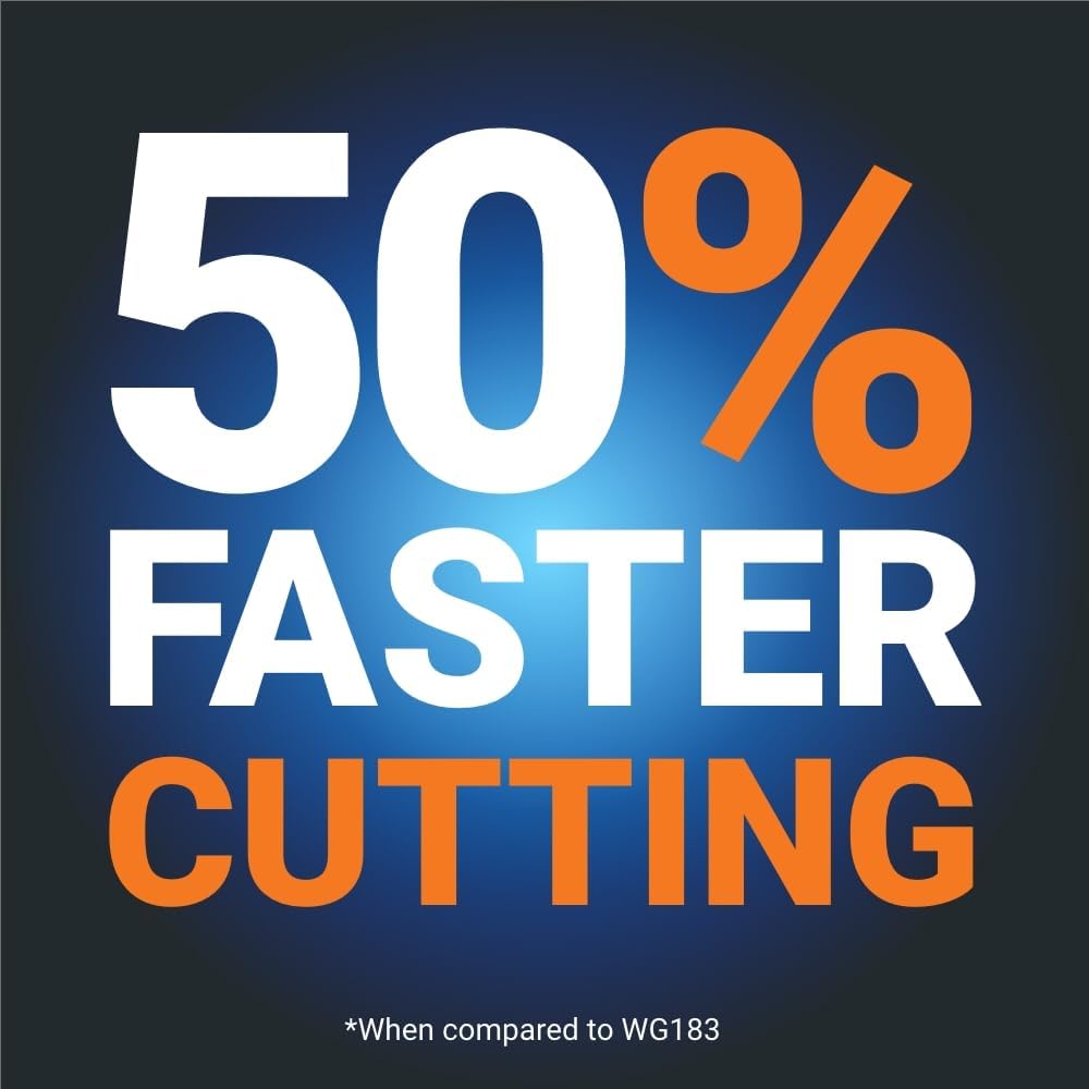 Worx Nitro 40V 15" Cordless String Trimmer with Brushless Motor, Powerful Grass Trimmer with Dual-Exit Bump-Feed Head, Lightweight Weed Trimmer Easy-Load Spool Head – Batteries & Charger Included