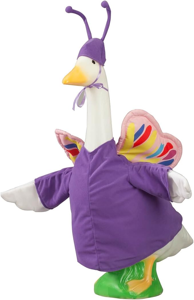 Fox Valley Traders Butterfly Goose Outfit by GagglevilleTM, Fits Large 23" H Statue