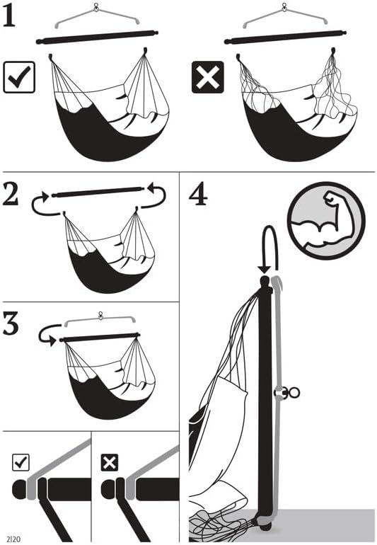 LA SIESTA® - XL King Domingo Hammock Swing Chair & CasaMount - Weather & Tear Resistant Hanging Chair - Outdoor Indoor Hammock Chair w/Suspension Kit for Walls Ceilings Square Beams - Toucan