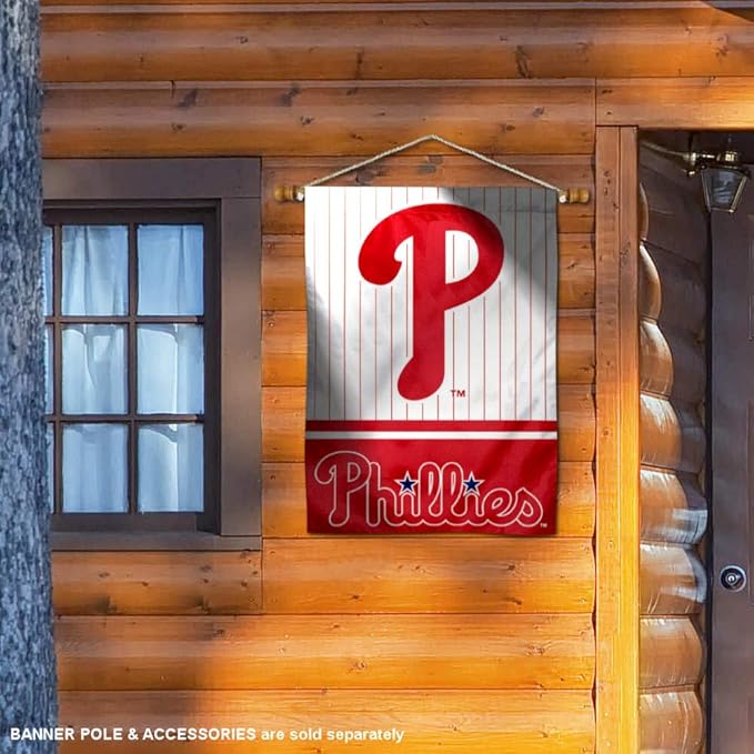 WinCraft Philadelphia Baseball Double Sided House Flag
