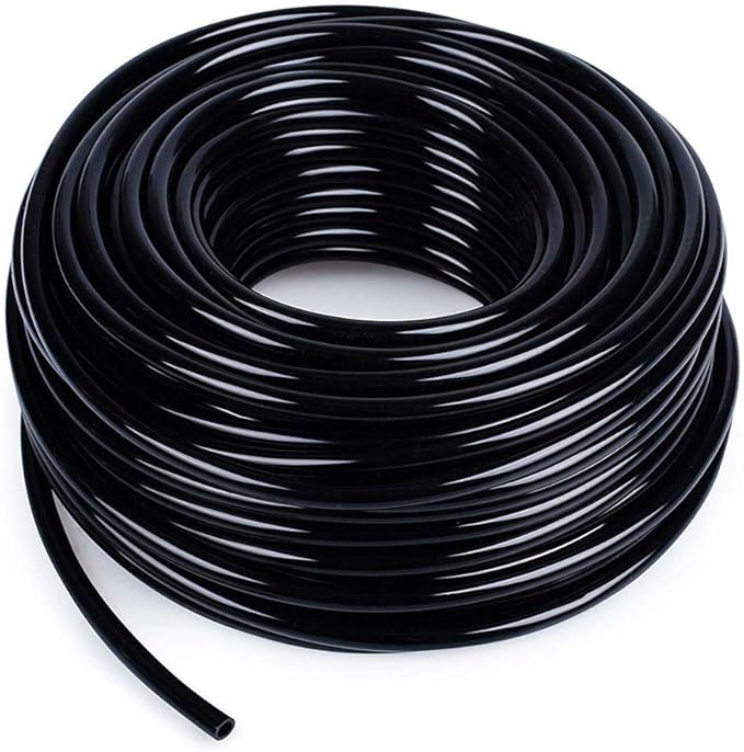 Drip Irrigation kit Plant Watering System Gravity Fed Irrigation Water Drip Setfor Garden Greenhouse Yard Lawn Home or Vacation Use 10M 8/11" Tube 20 Nozzles