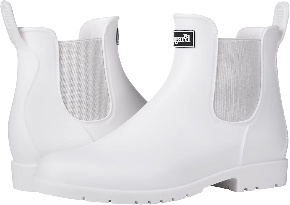 Asgard Women's Ankle Rain Boots Waterproof Chelsea Boots