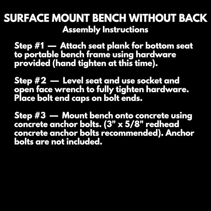 Heavy-Duty Outdoor Bench Thermoplastic Coated, Expanded Metal, Commercial-Grade Seating, Made in America (Surface Without Back, 8 Ft, Textured Dark Green)