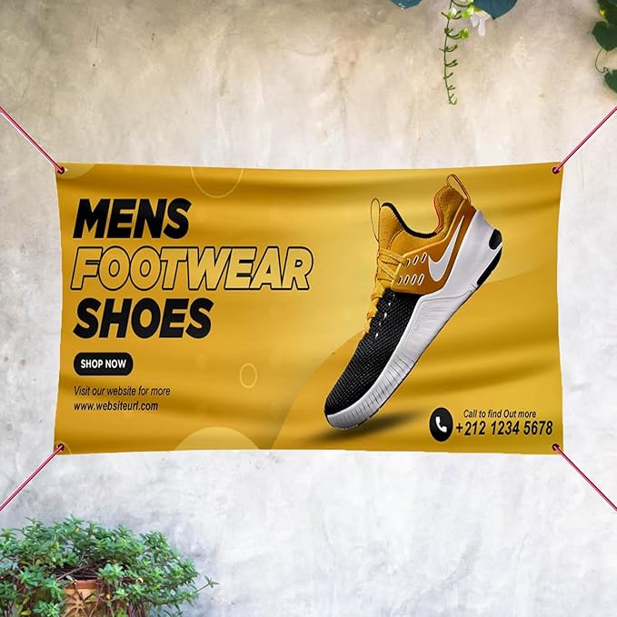 Personalized Passion Vinyl Banner 6' x 8' - Customized Banner for Business, Graduation, Birthday Parties - Indoor/Outdoor Use - Full Color 13oz Vinyl Custom Signs with HD Printed Text, Photos