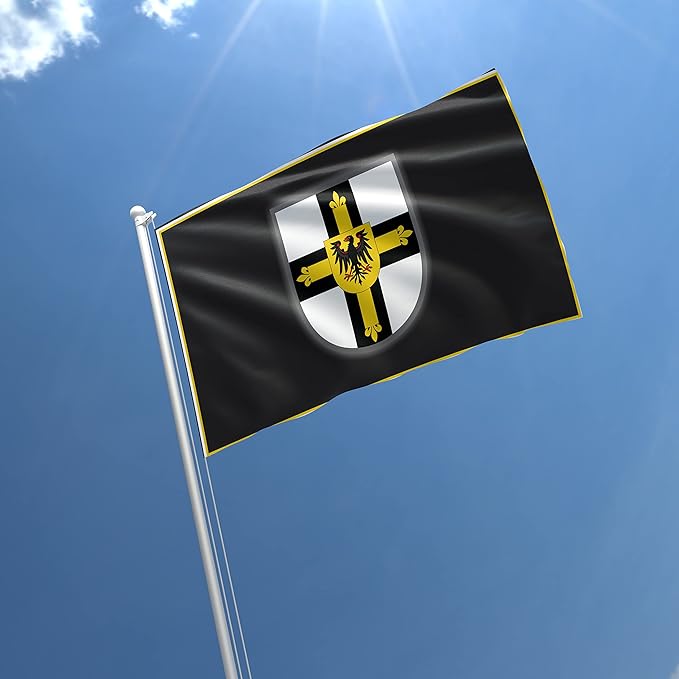 Teutonic Order Grand Master HOR Orders 3x5 feet Flag Banner Vivid Color Double Stitched Brass Grommets