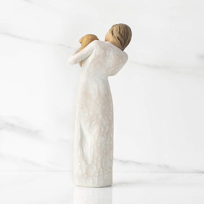 Willow Tree Adorable You (Golden Dog), A Joyful Friendship, Expresses Relationship with a Much-Loved Pet Dog, Sculpted Hand-Painted Figure