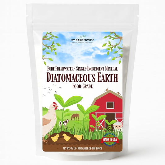 Diatomaceous Earth Food Grade – Diatomaceous Earth (DE) Powder – Pets & Plants Safe – Made in USA (0.2 lb)