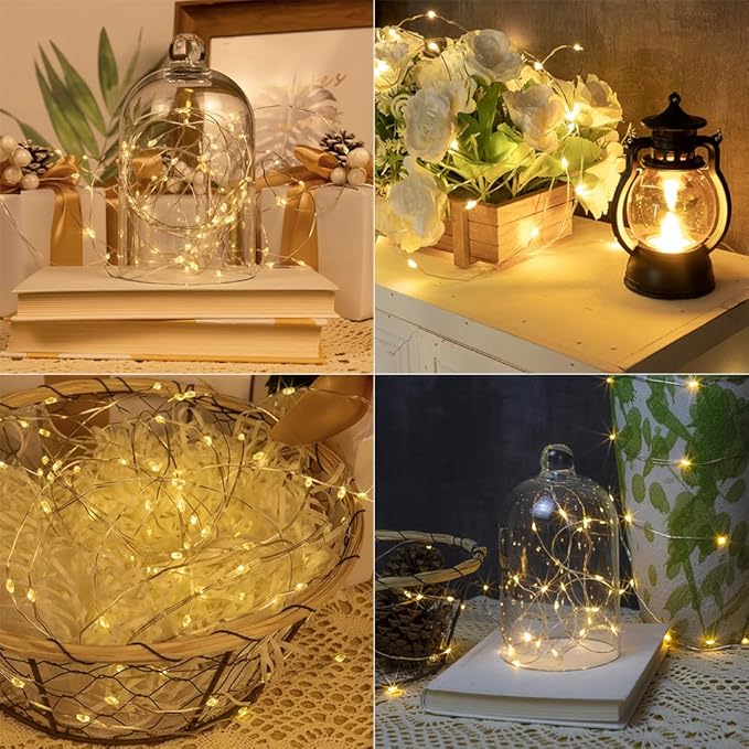 Fairy Lights Plug in,100FT 300 LEDs Waterproof Led String Lights,Twinkle Light with 8 Modes Remote for Outdoor Indoor Christmas Wedding Birthday Garden Party Decorations,Warm White