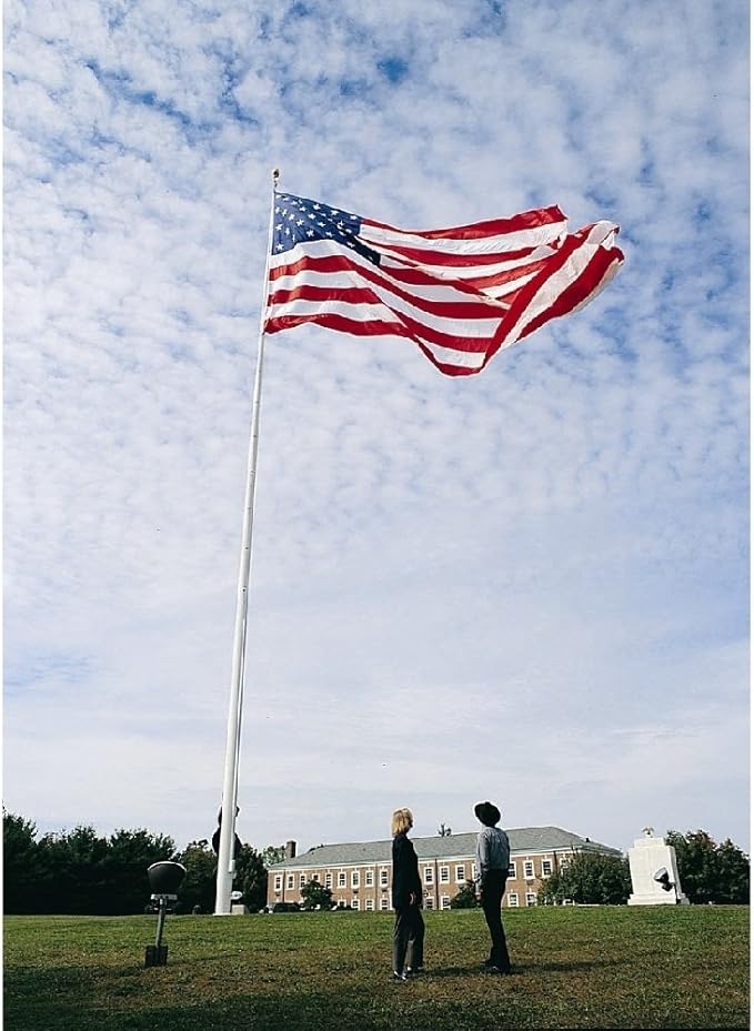 Annin Flagmakers (2415) SolarGuard Nyl-Glo American Flag, Made in USA, 30 x 50 Feet, Nylon