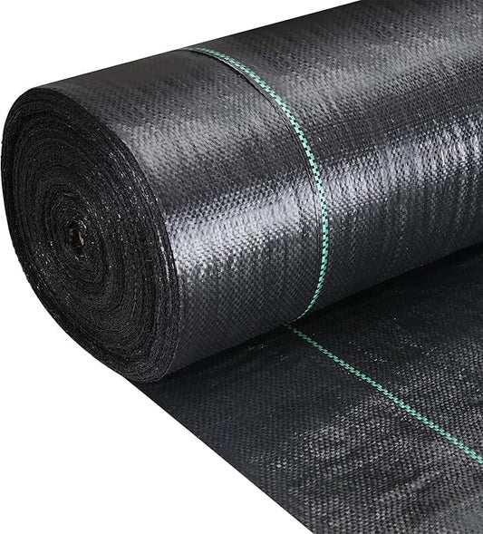 Driveway Fabric 6x300 ft - Commercial Weed Barrier, Heavy Duty 3.5OZ Landscape Fabric for Road, French Drain, Erosion Control, Construction Projects