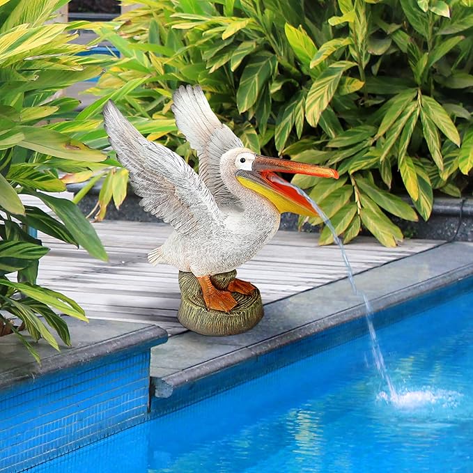 Design Toscano Oceanside Pelican Spitter
