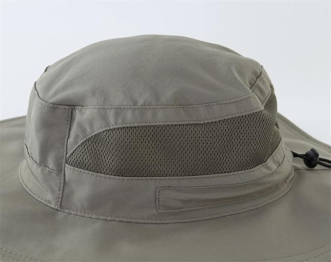 Connectyle Women's UPF 50+ Sun Hat UV Protection Wide Brim Bucket Hat Summer Beach Hats Fishing Hiking Outdoor Safari Hats