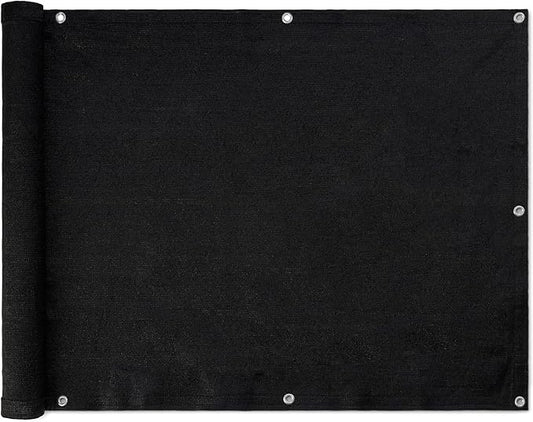 Amazon Basics Privacy Screen Fence, Black, 1-Pack