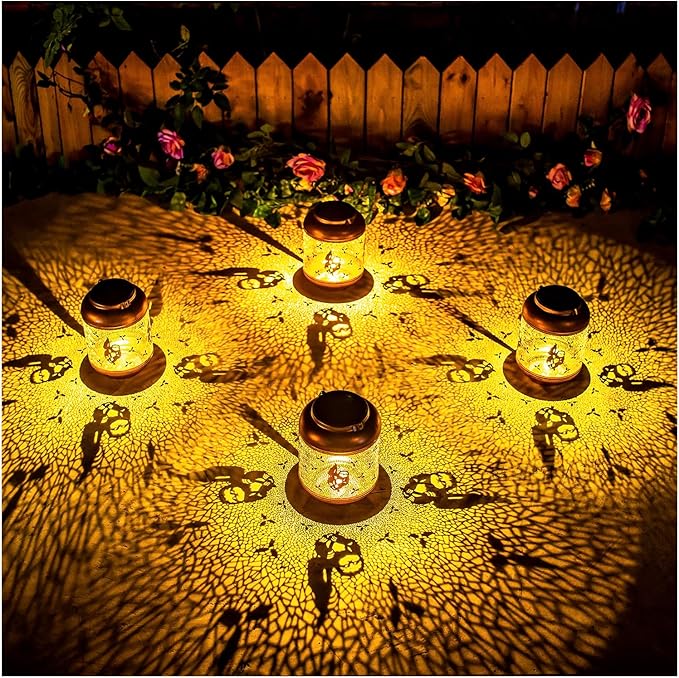 2 Pack Sloth Solar Lanterns Outdoor Waterproof Hanging Solar Lights Sloth Gifts for Women Men Mom Metal Decorative LED Outdoor Lanterns for Patio, Lawn, Landscape, Garden Decor, Yard Decorations