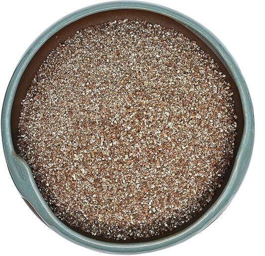 40QT Horticultural Vermiculite Bulk, Organic Vermiculite for Plants, Course Grade Vermiculite for Gardening, for houseplants, for Mushrooms, to Maintain Soil Moisture and Plant Growth(2-4mm)